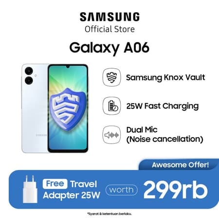 Samsung Galaxy A06 4/64GB - Light Blue