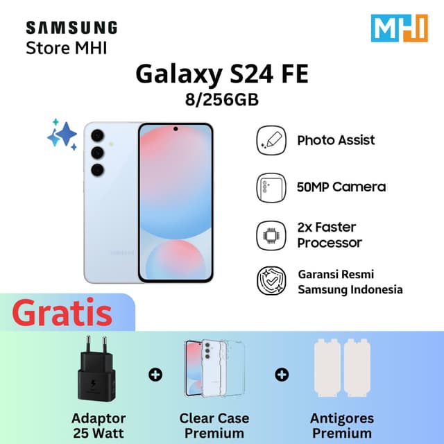 Samsung Galaxy S24 FE 5G 8/256GB 8/512GB Blue Black Gray Original